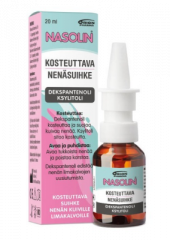 NASOLIN KOSTEUTTAVA NENÄSUIHKE 20 ML