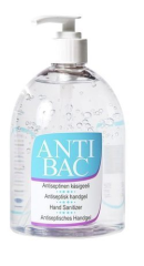 Antibac antisept. käsigeeli pumppupullo 500 ml