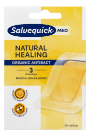 Salvequick MED Natural Healing hunajalaastari 3 kpl